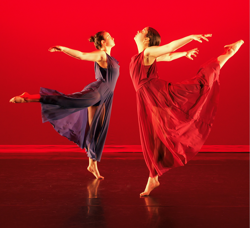 Two female dancers